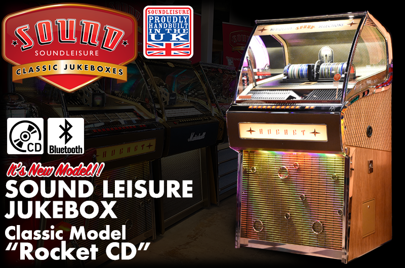 SOUND LEISURE JUKEBOX Rocket CD(JB-301C) | FLAT4｜VINTAGE JUKEBOX